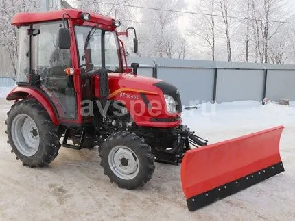 Отвал Снеговик на DF 304 G2 ОК1750