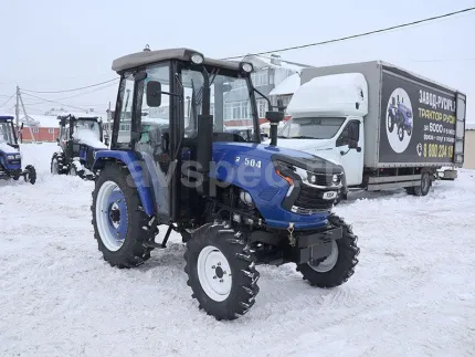 Трактор TZR T-504 с кабиной